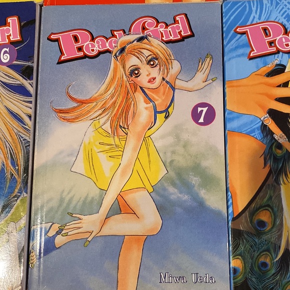 8 Vintage “Peach Girl” by Miwa Ueda Manga Novels - Picture 9 of 11